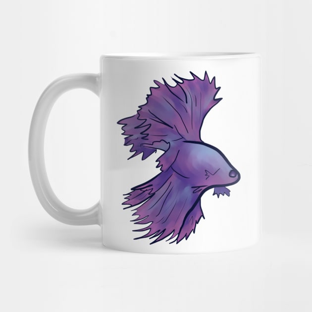 Betta Fish by alxandromeda